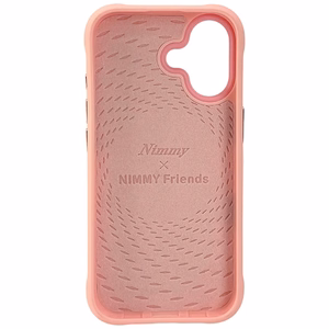 Nimmy Cool&Cute 2.0 truša viedtālruņa apvalks iPhone 17 - rozā