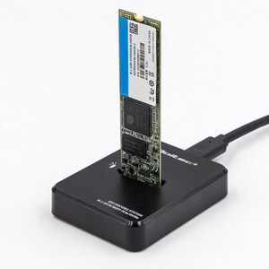 Qoltec 50313 SSD diska korpuss melns M.2