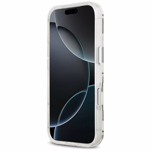 Karl Lagerfeld IML KL Monogramma Magnētiskais viedtālruņa apvalks iPhone 17 Pro - balts