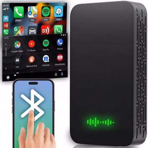 CarlinKit 5.0 2AIR TBox PRO CPC200-2air Wireless adapter melns