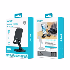 BWOO rotating desktop phone turētājs ZJ132 melns