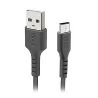 SBS TECABLEMICRO2K USB-A - Micro-USB kabelis 2 m - melns