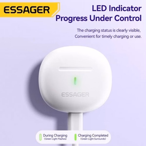 Bluetooth austiņas Essager Shine ES-07 violetas