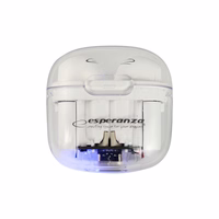 Esperanza EH237W Bluetooth In-Ear Headphone TWS balts