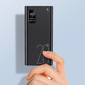 External akumulators Power Bank Reach RR-H33B 22.5W 20000mAh melns