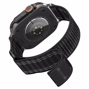 Spigen WBF0 ремешок для Apple Watch 44 / 45 / 46 / 49 mm — черный