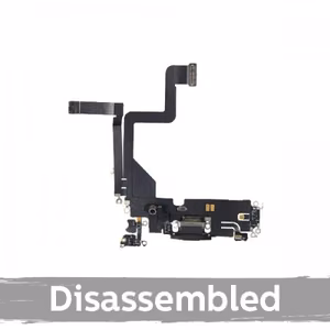 Uzlādes savienotājs iPhone 14 Pro ar flex / Space Black / (100% oriģināls / lietots)