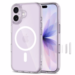 Tech-Protect Magpeak MagSafe CC viedtālruņa apvalks iPhone 17 - caurspīdīgs