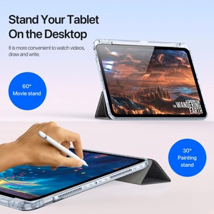 Maciņš Dux Ducis Unid priekš Apple iPad Air 13 (2025) / Air 13 (2024) / iPad Pro 12.9 (2018 / 2020 / 2021 / 2022) zaļš