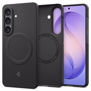 Spigen AirSkin Aramid Mag MagSafe maciņš Samsung Galaxy S26 - melns