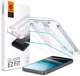 Spigen Glas.TR "Ez Fit" Temperēta Stikla 2-komplekts viedtālruņa apvalks Samsung Galaxy A36 5G - caurspīdīgs