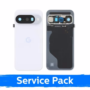 Aizmugurējais vāciņš, saderīgs ar Google Pixel 10, sarmas balts (Service Pack)