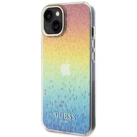 Guess IML Faceted Mirror Disco Iridescent viedtālruņa apvalks iPhone 15 - daudzkrāsains