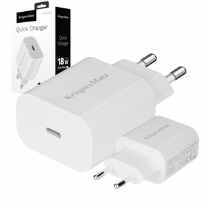 Kruger&Matz tīkla lādētājs ar Power Delivery