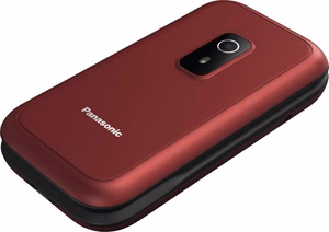 Panasonic KX-TF600EXR mobile phone 7.11 cm (2.8") 132 g Red Senior phone