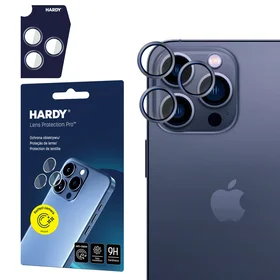 3mk HARDY objektīva aizsargstikls Apple iPhone 15 Pro Max - zila