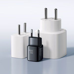 Joyroom JR-TG7 33W USB-A + USB-C sienas lādētājs - melns
