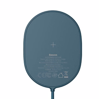 Baseus indukcijas lādētājs LIGHT magnētisks Iphone 12 ar Type C kabeli (WXQJ-03) zils