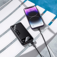 Ārējā baterija Power Bank Hoco J154 22.5W 10000mAh melna