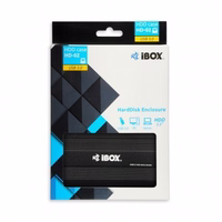 iBox HD-02 HDD enclosure melns 2.5"