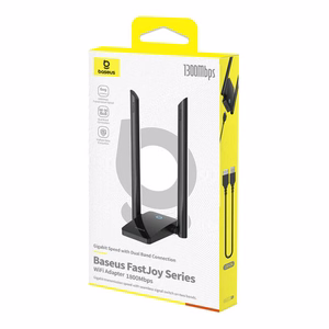WiFi adapteris Baseus FastJoy 1800Mbps (melns)