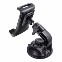 Auto turētājs vējstiklam / paneļim / galvas balstam (planšetēm 7" - 10") melns