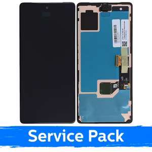 LCD displejs saderīgs ar Google Pixel 7 melns ar rāmi (Service Pack)