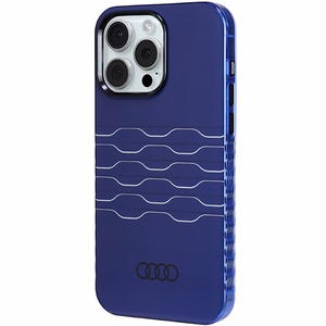 Audi IML MagSafe viedtālruņa apvalks iPhone 15 Pro Max - zils