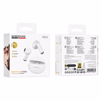 Borofone TWS Bluetooth Austiņas FQ12 Nice baltas