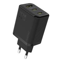 Dudao A29C 65W GaN sienas lādētājs + USB-C kabelis - melns