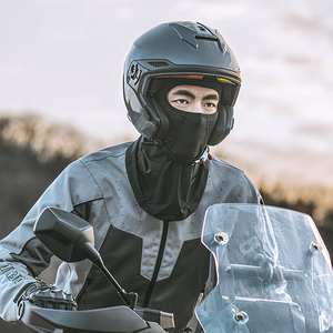 Wozinsky WKM-03B ziemas balaklavas sejas maska motociklam un velosipēdam - melna