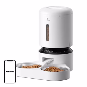 Petlibro Granary barības dozators ar dubulto bļodu, 5L (balts)