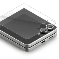 Ringke Cover Display Easy Slide rūdītais stikls 2 komplekts Samsung Galaxy Z Flip 7 - caurspīdīgs