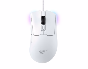 Havit MS966 RGB vadu spēļu pele (balta)