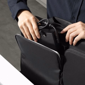 Tech-Protect Defender soma 17" portatīvajam datoram - melna