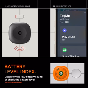 SPIGEN TAGME BLUETOOTH IZSEKOTĀJS MELNS