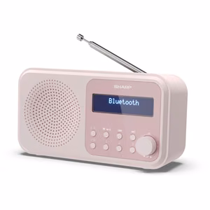 Pārnēsājams digitālais radio Sharp Tokyo DR-P420(PK), Bluetooth, bezvadu, rozā