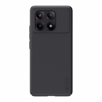Nillkin Super Frosted Shield Pro viedtālruņa apvalks Xiaomi Redmi K70E/Poco X6 Pro 5G (melns)