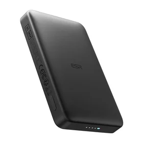 Magnētiskais portatīvais lādētājs ESR Qi2 MagSlim 10000mAh (melns)