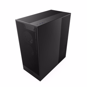 NZXT H7 Flow RGB Midi Tower melns datora korpuss