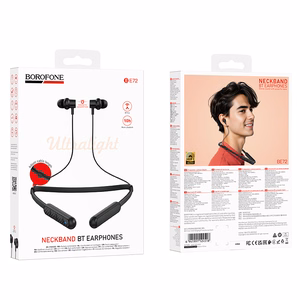 Borofone sporta austiņas BE72 Sun bluetooth melnas