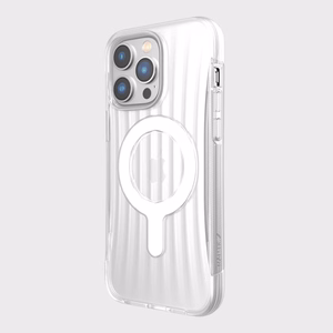 Raptic X-Doria Clutch viedtālruņa apvalks iPhone 14 Pro Max ar Magnētisko caurspīdīgu aizmugurējo pārklājumu