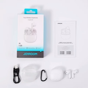 Bluetooth brīvroku iekārta Joyroom JR-FB1 balta (Bluetooth 5.3)