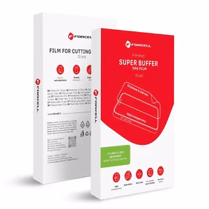 Forcell F-Protect SUPER BUFFER 0,24mm - triecienizturīga un pašatjaunojoša TPU plēve viedajai griešanas iekārtai 2. un 3. paaudzes 0,24mm 196x125mm (10 gab./komplekts)