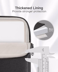 Inateck LB01005-14 apvalks 14" klēpjdatoram, melns