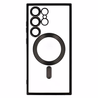 Viedtālruņa apvalks Magnētiskais melns Samsung Galaxy S24