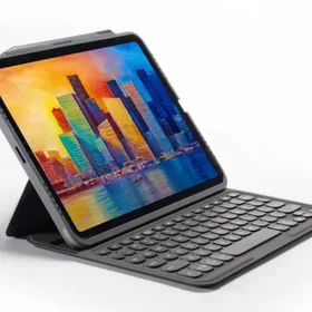 ZAGG Keyboard Pro Keys viedtālruņa apvalks Pad 12.9" Pro 3 / 4 / 5 / 6 - grafīts