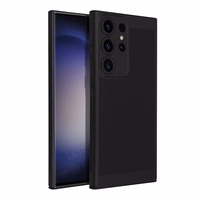 BREEZY viedtālruņa apvalks SAMSUNG S23 Ultra melns