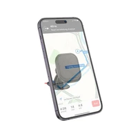 HOCO magnētiskais automobiļa telefona turētājs centrālajai konsolē H30 melns