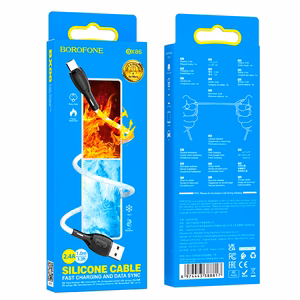 Borofone Cable BX86 Advantage - USB to Micro USB - 2,4A 1 metre white